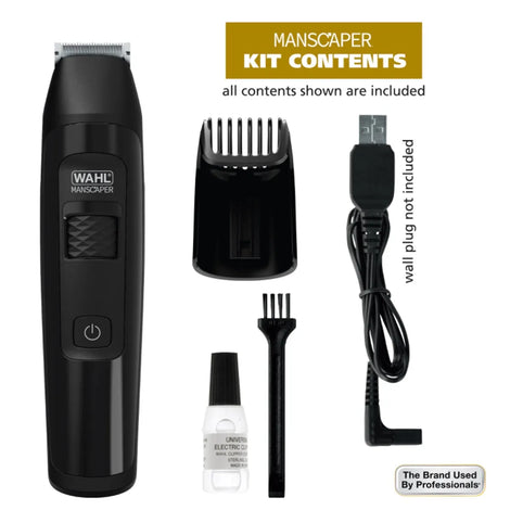 Manscaper Trimmer, Showerproof with LED Indicator.