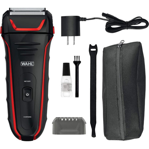WAHL 07064-026 – Clean & Close Electric Shaver with Flex Foil, Waterproof & LED Display