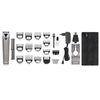 Rechargeable Stainless Steel Lithium Ion Trimmer with 4 Grooming Heads for Perfect Style.