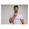 Rechargeable Stainless Steel Lithium Ion Trimmer with 4 Grooming Heads for Perfect Style.