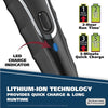 Aqua Groom Waterproof Trimmer with 180-Min Runtime & Precision Blade.