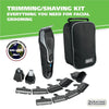 Aqua Groom Waterproof Trimmer with 180-Min Runtime & Precision Blade.